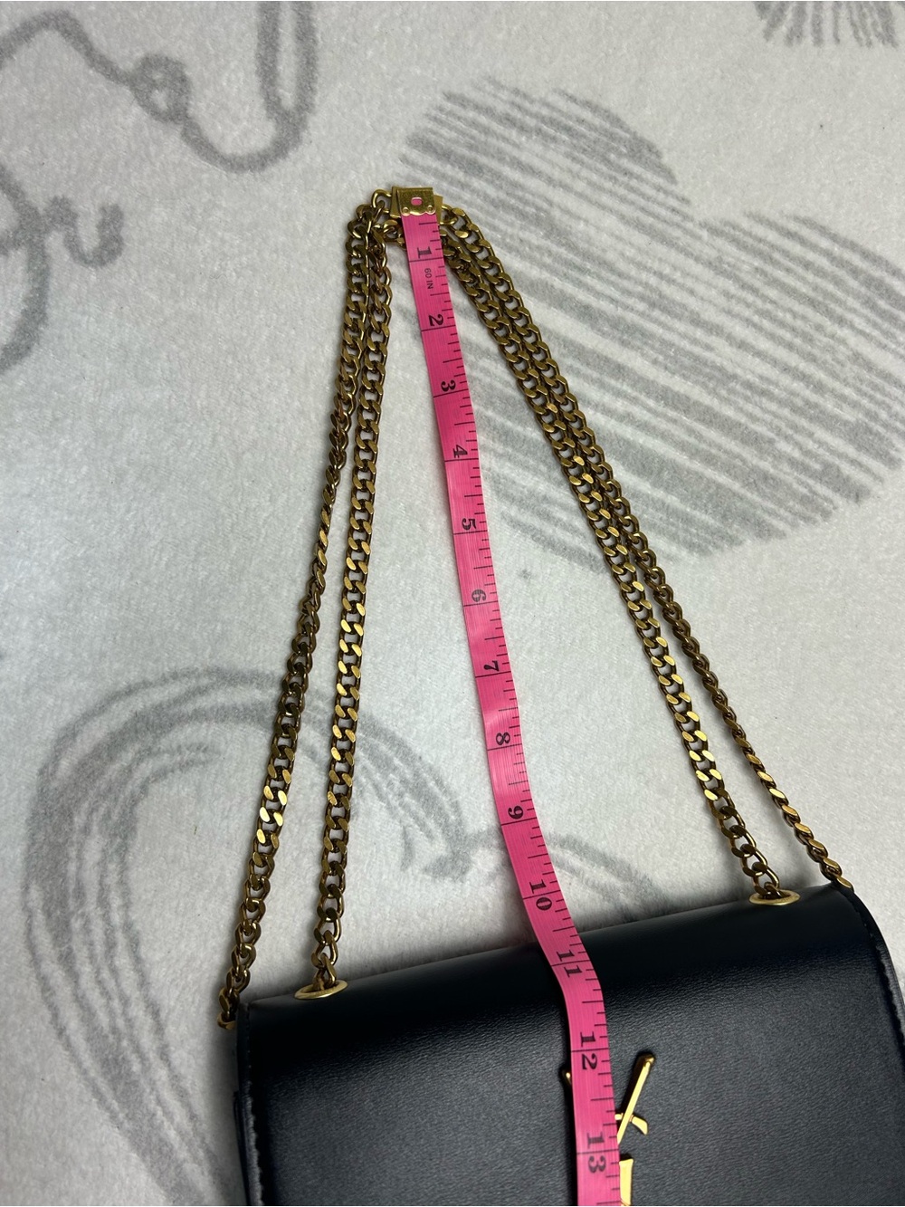 Black Women's Chain Shoulder Bag with Gold Hardware brand new!